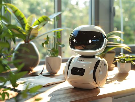 EILIK Robot De Bureau Interactif Compagnon Mignon Et Fonctionnel