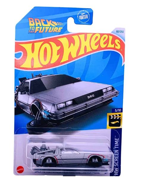 Hot Wheels Back To The Future Time Machine Hover Mode Hw Screen Time