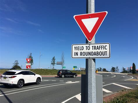 Roundabout Sign