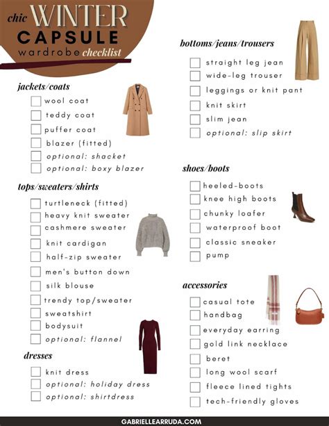 Winter Capsule Wardrobe 2021 Warm And Stylish Gabrielle Arruda