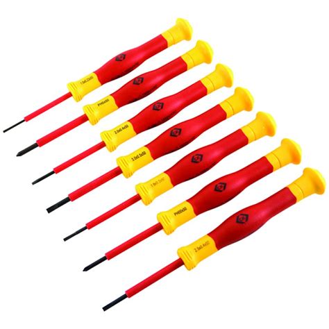 VDE Screwdriver Set 7 SL PH CK Tools