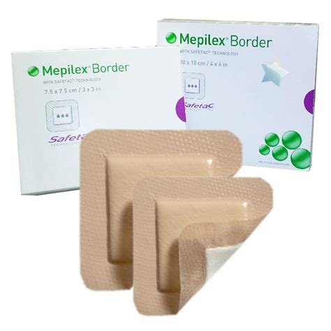 Shop Mepilex Border Self Adherent Foam Dressing Use Fsa