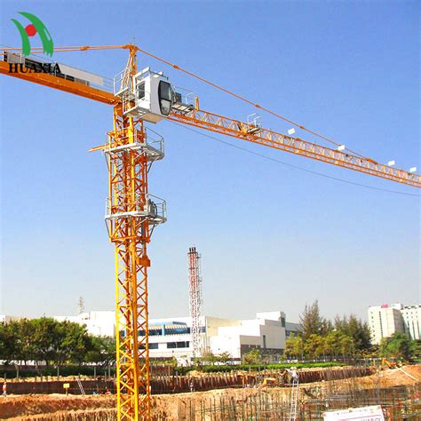 High Quality Self Erecting Crane 6t Qtz63 Building Construction Tower