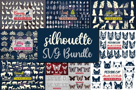 Cricut Silhouette SVG Mega Bundle Graphic by NGISED · Creative Fabrica