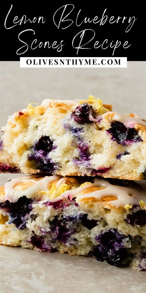 Lemon Blueberry Scones Artofit