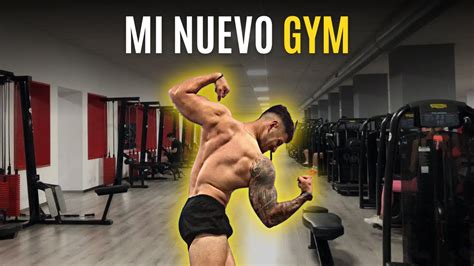 MI NUEVO GIMNASIO En VALENCIA GYM TOUR YouTube