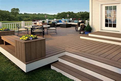 Wpc Outdoor Deck Furniture Composite Wood Decking Materials