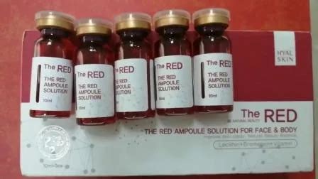 Korea The Red Ampoule Solution For Face Body Injectable Fat Dissolve