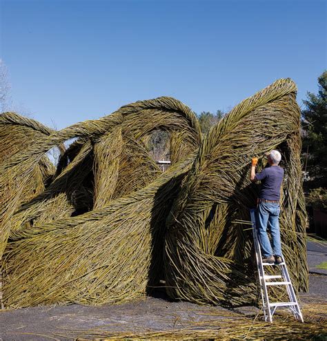 Patrick Dougherty Builds His Legacy Stick By Stick Asheville Made