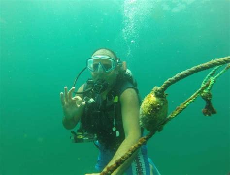 Rewarding Clean Up Dive For Fujairah Sea Nemo Diving Center