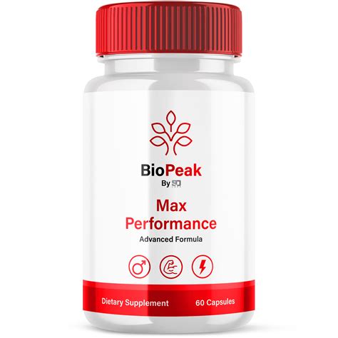 Biopeak For Men 60 Capsules Advanced Male Wellness Supplement