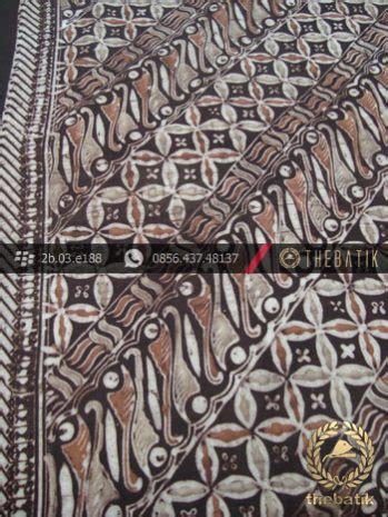 Jual Kain Batik Warna Alam Motif Parang Thebatik Co Id