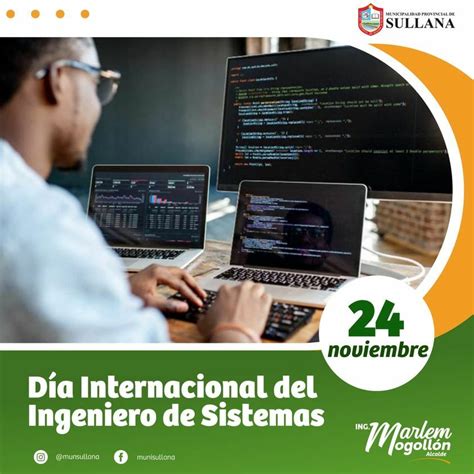 D A Internacional Del Ingeniero De Sistemas Campa As Municipalidad