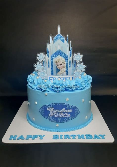 Frozen Cake In 2023 Kue Barbie Kue Batman Ulang Tahun