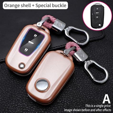 Buy ABS Carbon Fibe Car Remote Key Case Full Cover Protect Fob For