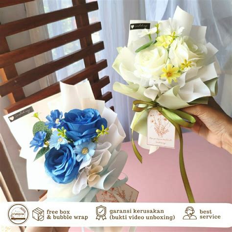 Jual Bouquet Simple Dried Flower Buket Bunga Kering Bucket Wisuda