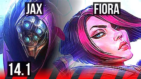 Jax Vs Fiora Top Rank 3 Jax 6 Solo Kills 710 500 Games Rank