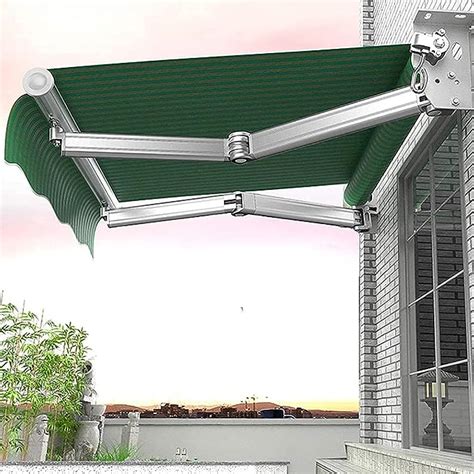 Toldo retráctil automático toldo motorizado con manivela toldo para