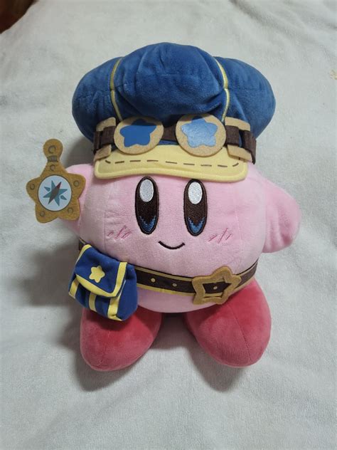 Authentic Nintendo Kirby S Dreamy Gear Kirby The Sheriff Plush Soft Toy