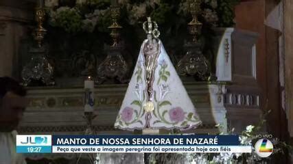 Novo Manto Da Imagem De Nossa Senhora De Nazar Apresentado Na