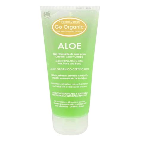 Renueva E Hidrata Tu Piel Con El Gel De Ducha Go Organic Aloe Vera