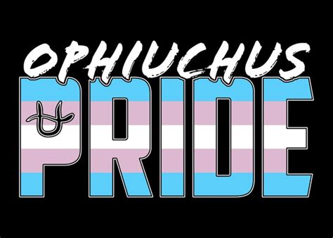 Ophiuchus Transgender Pride Flag Zodiac Sign Greeting Card By Patrick