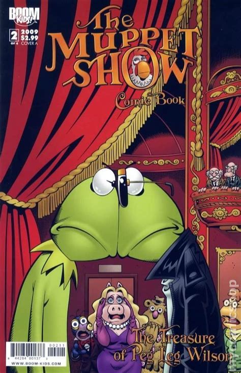 Muppet Show Treasure Of Peg Leg Wilson 2009 Boom 2 Comic Book Cover