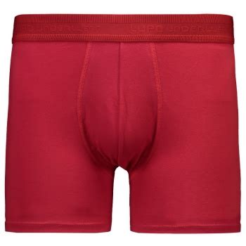 Cueca Boxer Lupo Algodão Elastano Vermelha FutFanatics