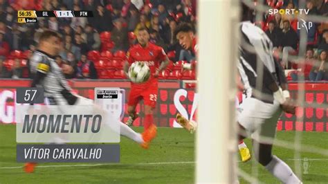 Gil Vicente X Portimonense Gil Vicente FC Jogada Vítor Carvalho 57m