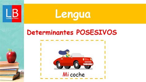 Determinantes Posesivos Primaria Youtube