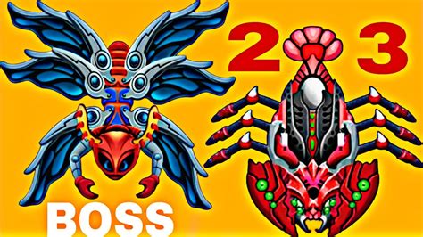 SAME BOSS 23 FIGHT IN GALAXY INFINITI ALIEN SHOOTER BOSS 23 IN SPACE