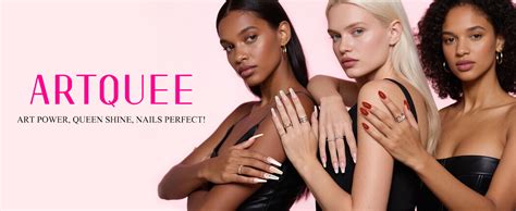 Amazon Artquee Real Short Thin French Tip Press On Nails Squoval Clear Nude Fake Nail Art