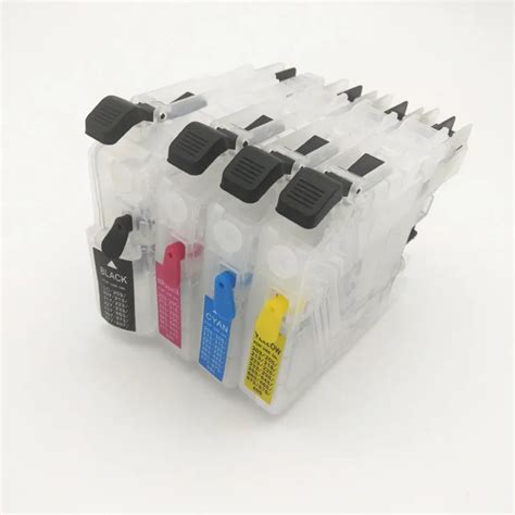 Vilaxh LC225 LC227 Refillable Ink Cartridge For Brother LC225 MFC