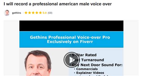 Top Fiverr Voiceover Artists To Hire For Pro Recording