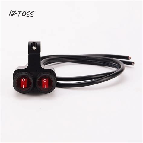 Iztoss V A Motorcycle Cnc Aluminum Alloy Switch Waterproof Mm