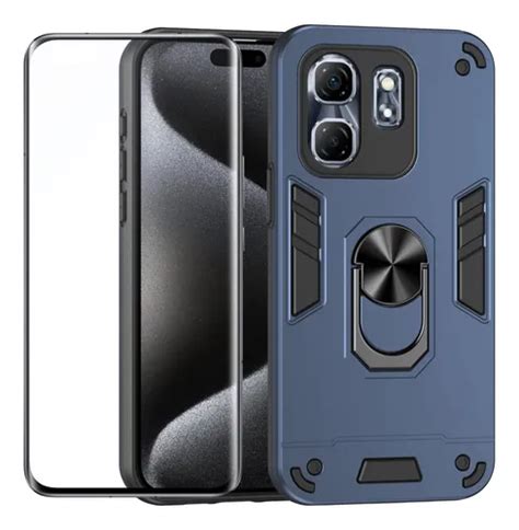 Funda Para Infinix Hot i Smart Valiente Cambiante mica Meses sin interés