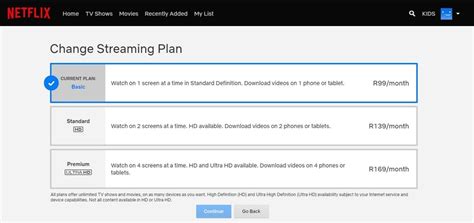 Netflix How To How Do I Change My Netflix Plan Local Dstv Installer