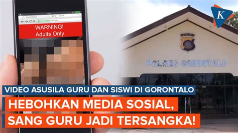 Video Heboh Video Syur Guru Dan Siswi Di Gorontalo Sang Guru Jadi