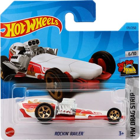 Rockin Railer HW Drag Strip Vit Hot Wheels