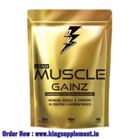 Divine Nutrition Muscle Gainz Kg Lean Mass Gainer Packaging Type