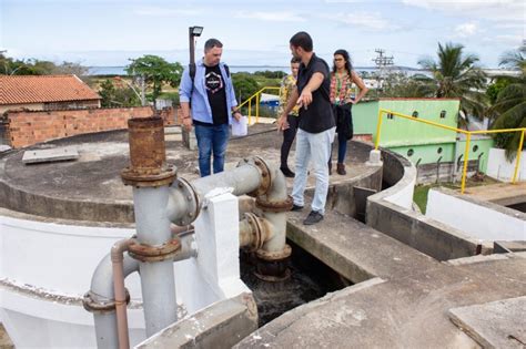 Sanemar e UFF realizam visitas técnicas às Estações de Tratamento de