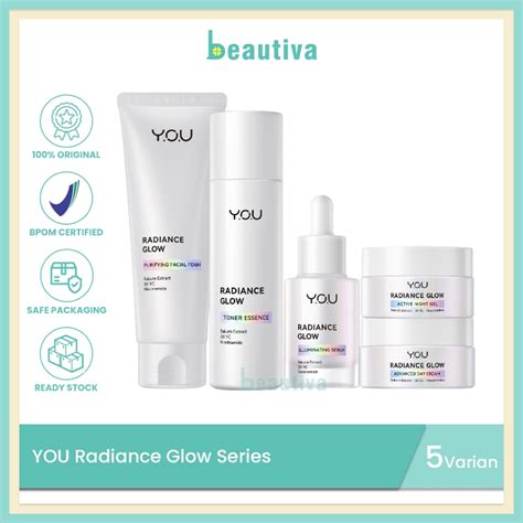 Jual You Radiance Glow Series Purifying Facial Foam Illuminating