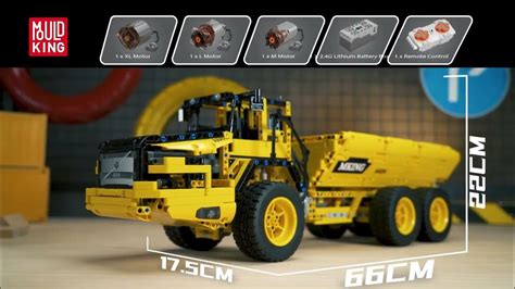 Mould king 17010 Custom RC Dump Truck - YouTube