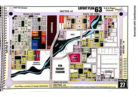 Mohali Map – Garg Properties