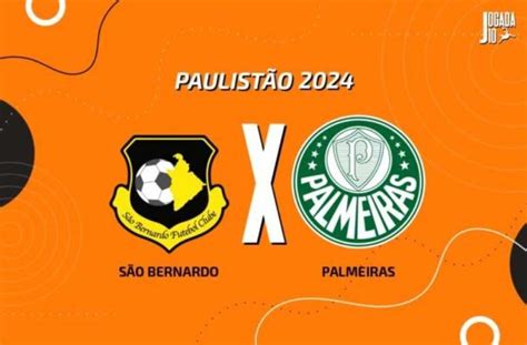 S O Bernardo X Palmeiras Onde Assistir Escala Es E Arbitragem