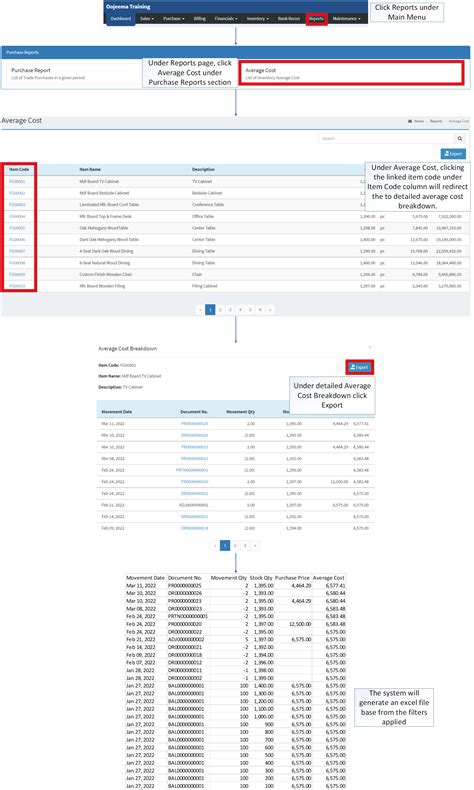 File:Purchase Reports - Average Cost - Export Detailed.png