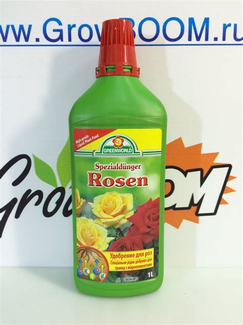 Greenworld удобрение для роз 1 л