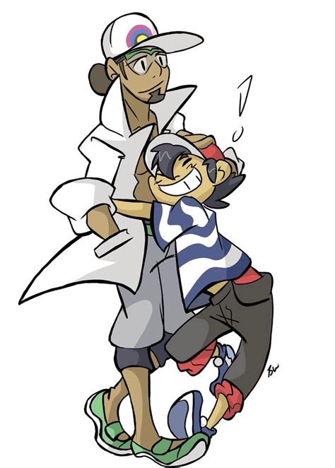 Ash and Kukui | Pokemon, Pokemon sun, Ash pokemon