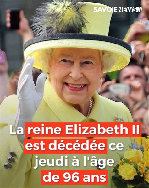 Après 70 Ans De Règne La Reine Elizabeth Ii Dangleterre Est Décédée