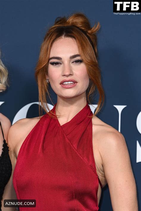 Lily James Sexy Seen Flaunting Her Hot Ass At The Luminous Gala In London Aznude